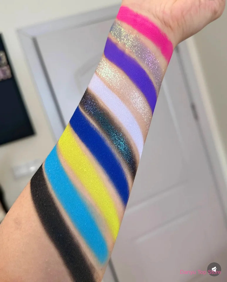 Anthemy10 Color Shimmer Matte EyeShadow Chameleon Pearlescent Diamonds Shine Brightly Eyeshadow Makeup Palette Cosmetics