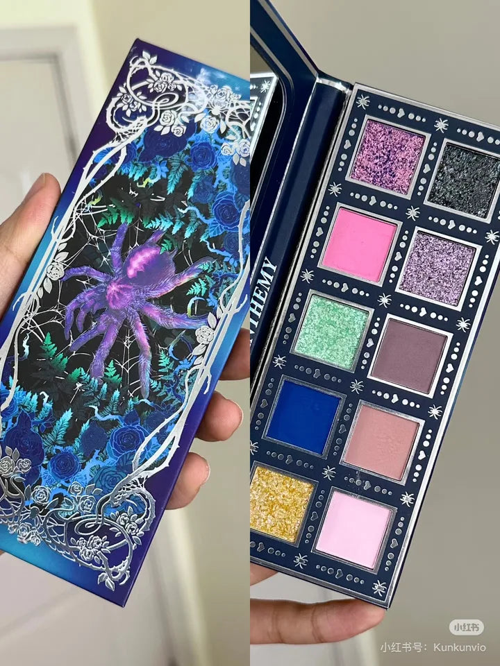 Anthemy10 Color Shimmer Matte EyeShadow Chameleon Pearlescent Diamonds Shine Brightly Eyeshadow Makeup Palette Cosmetics