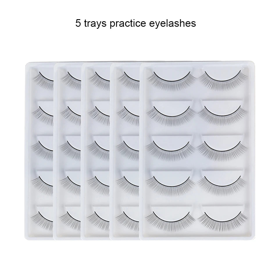 Wholsale Price Practice Lashing Eyelashes Mannequin Head Beginner Training Set Cosmetics Eye Lash Extension Supplies Mannequin