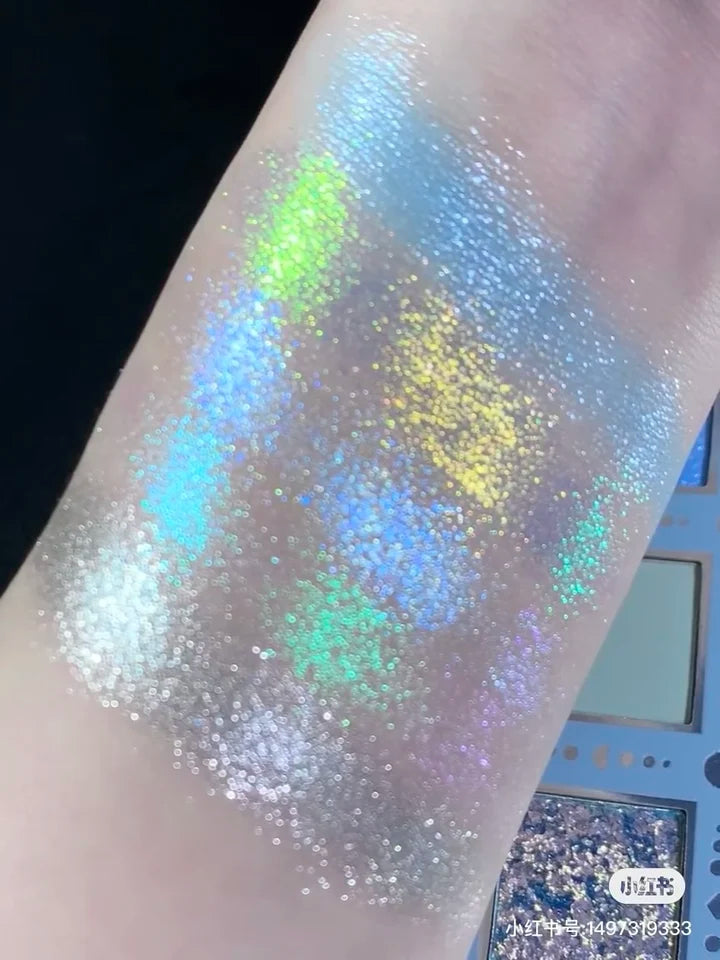 Anthemy10 Color Shimmer Matte EyeShadow Chameleon Pearlescent Diamonds Shine Brightly Eyeshadow Makeup Palette Cosmetics