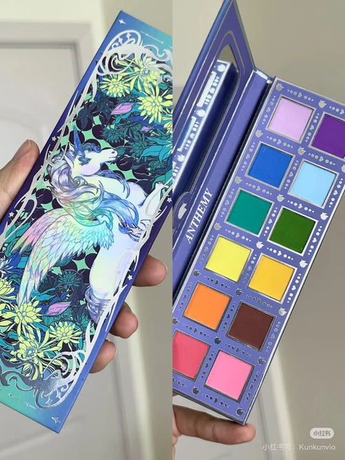 Anthemy10 Color Shimmer Matte EyeShadow Chameleon Pearlescent Diamonds Shine Brightly Eyeshadow Makeup Palette Cosmetics