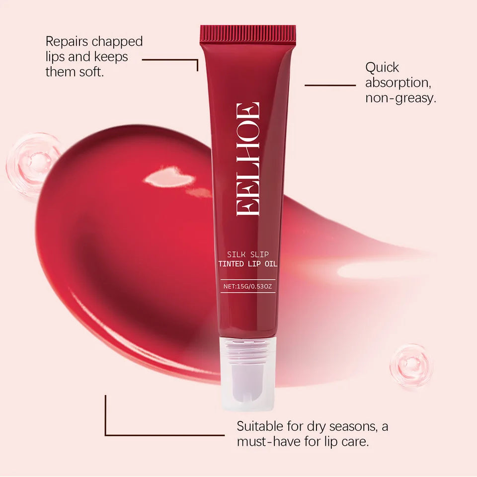 Eelhoe Vitamin Lip Moisturizing Oil Series Makeup Cosmetics Lasting Nourishing Shine Deep Hydrating Colorful Lips Plumping Gloss